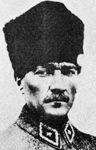 Kemal Ataturk, the Turkish Republic nationalist founder, in opposition to whose profound influence the Muslim Brother was founded.